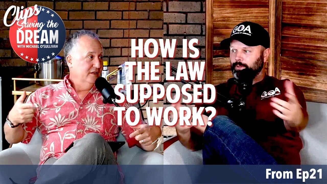 How is the law supposed to work? | Saving the Dream Clips