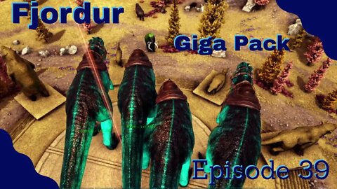 Giganotosaurus Pack explores Asgard - ARK Fjordur - Episode 39