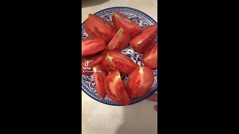 Traditional food 🍲 very delicious 🤤 with tomato 🍅 cheese 🧀 and onion 🧅