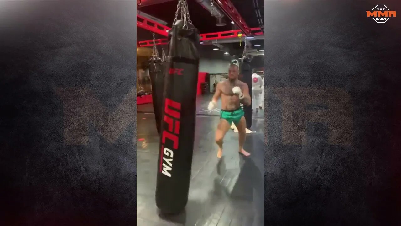 Conor McGregor preparing for his trilogy fight against Dustin Poirier