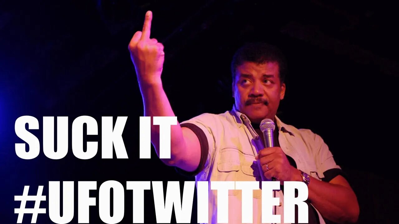 Neil deGrasse Tyson Is A Desperate Man Suffering To Explain How UFOs Aren't Aliens