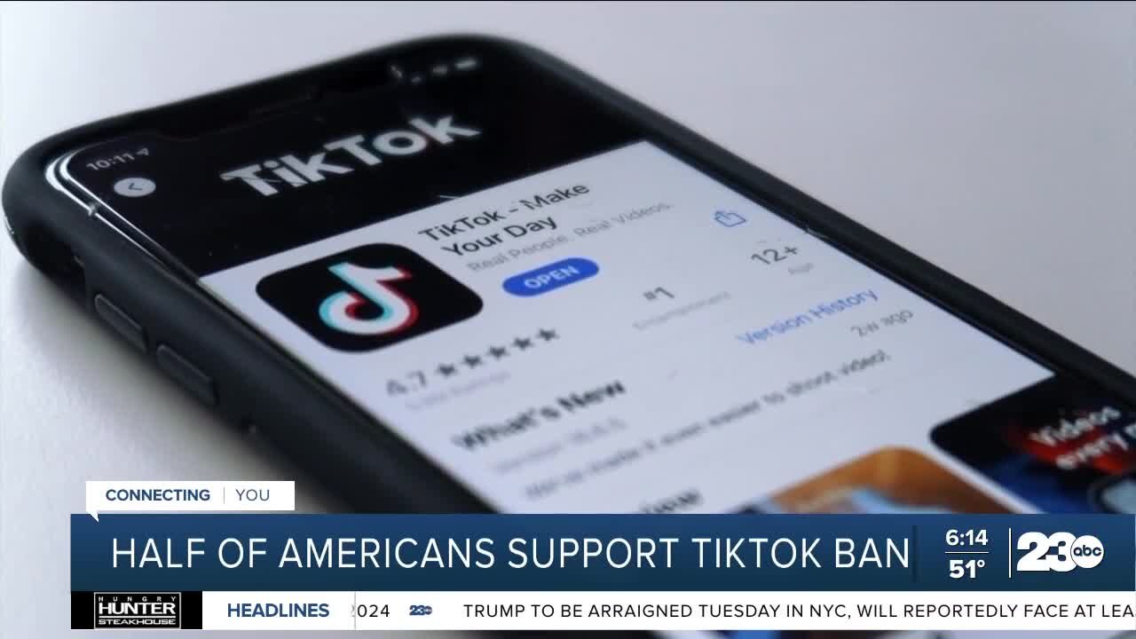 Half of Americans support TikTok ban