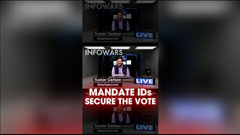 Alex Jones & Tucker Carlson: Only Election Riggers Are Scared of Voter ID - 11/4/14