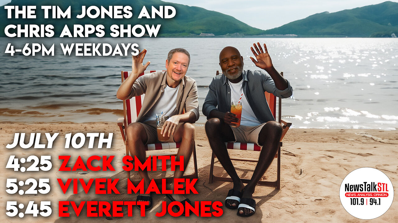 The Tim Jones and Chris Arps Show 07.10.2024 Zack Smith | Vivek Malek | Everett Jones