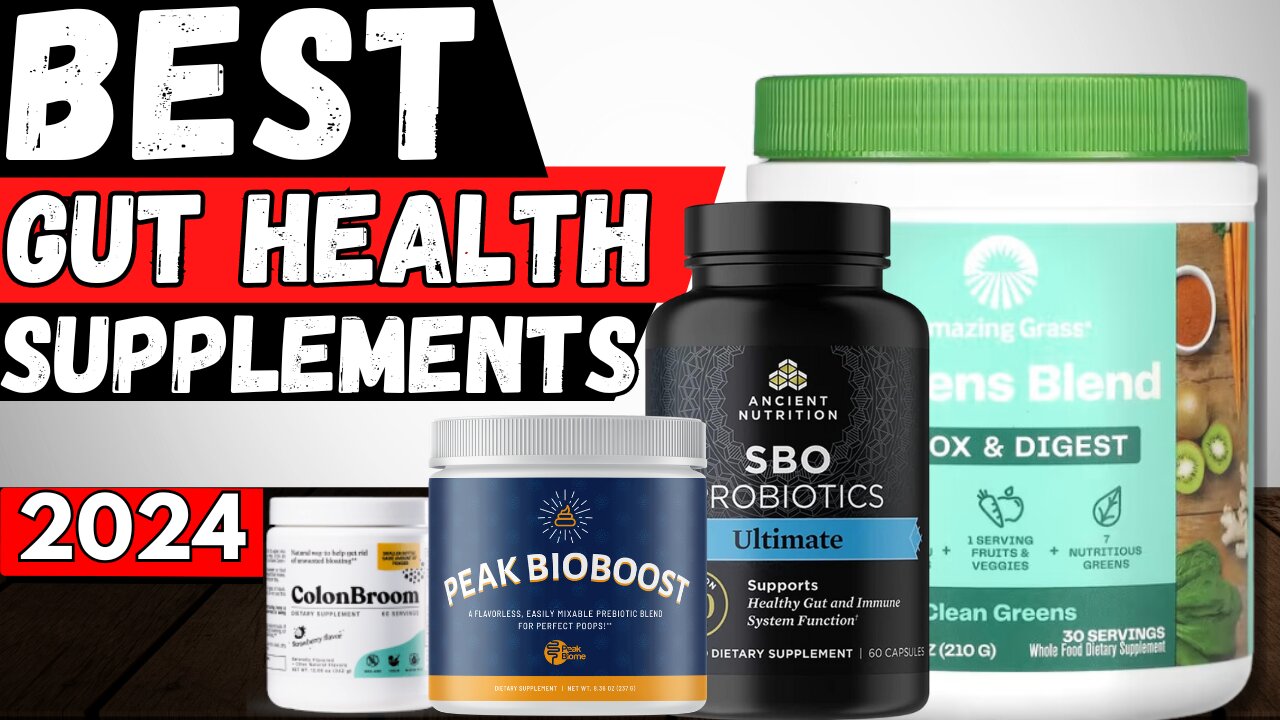 5 Best Supplements for Gut Health In 2024