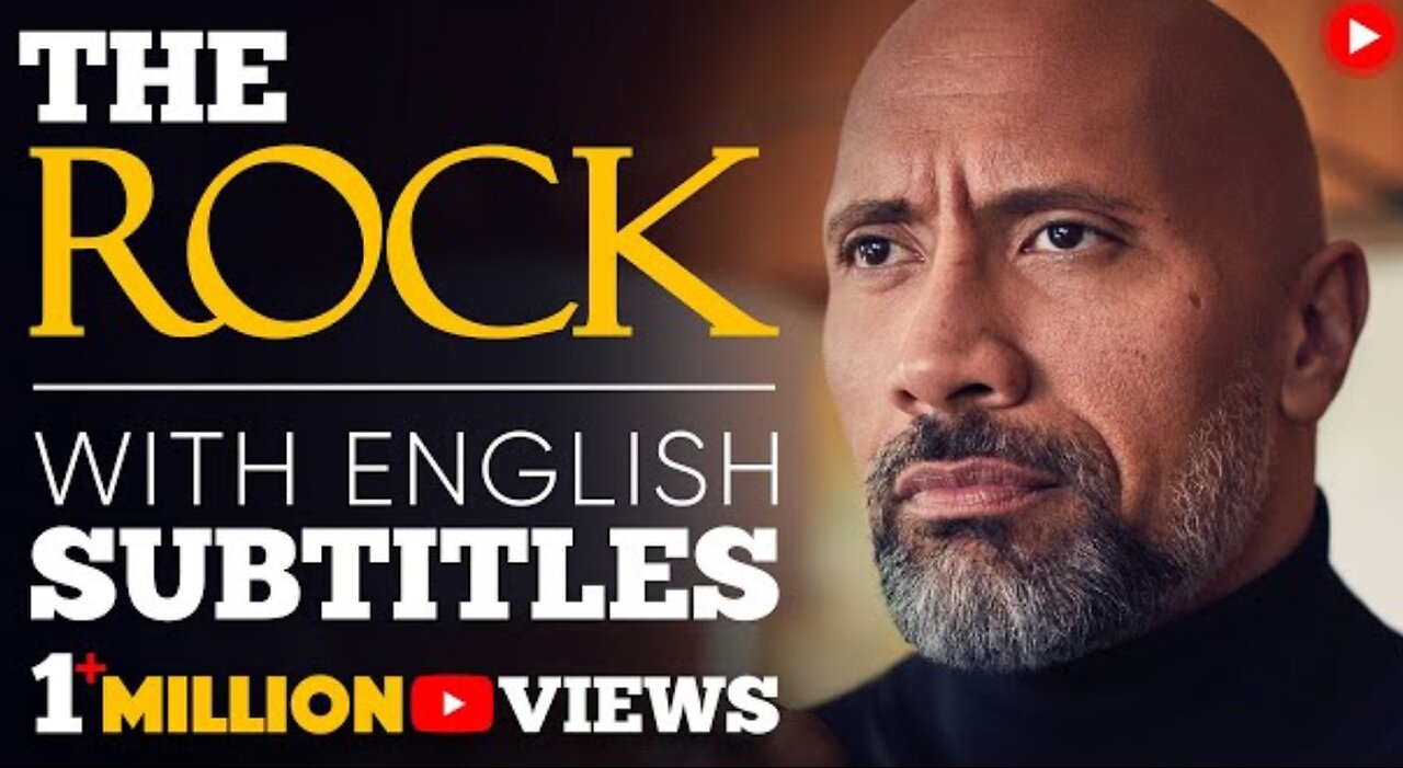 ENGLISH SPEECH | THE ROCK: Be Yourself (English Subtitles