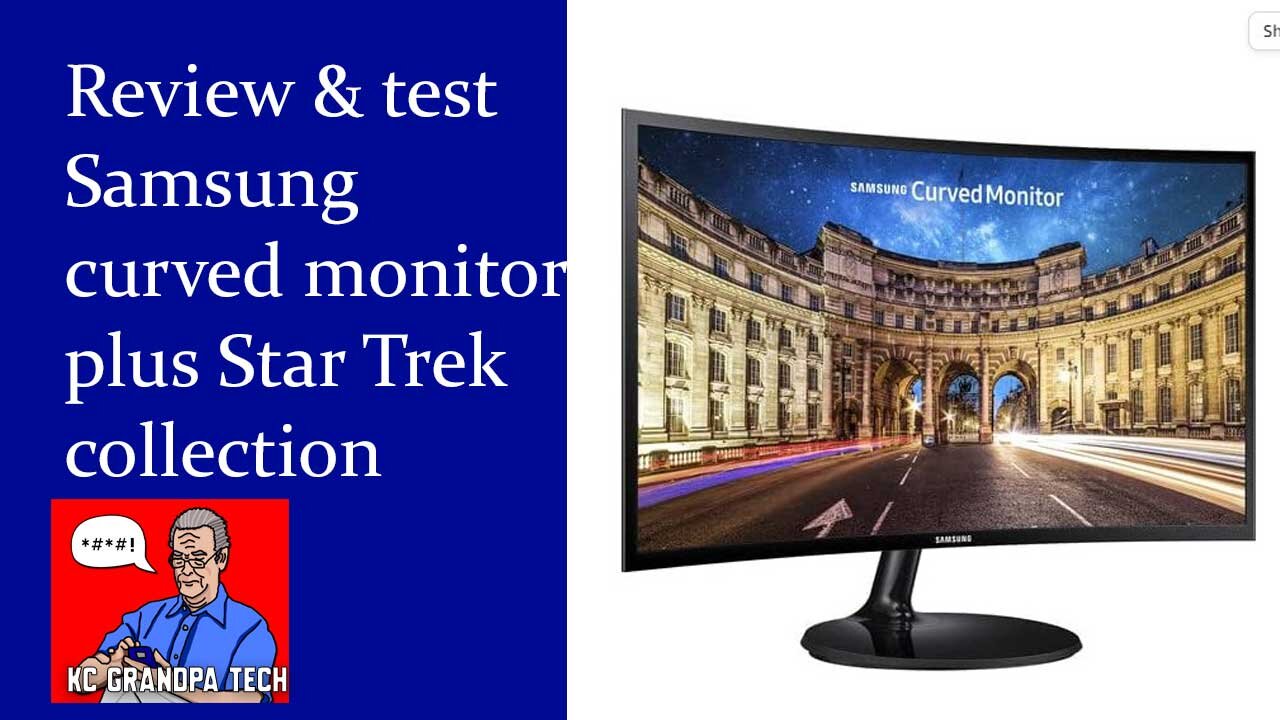 review and test Samsung cf390 monitor