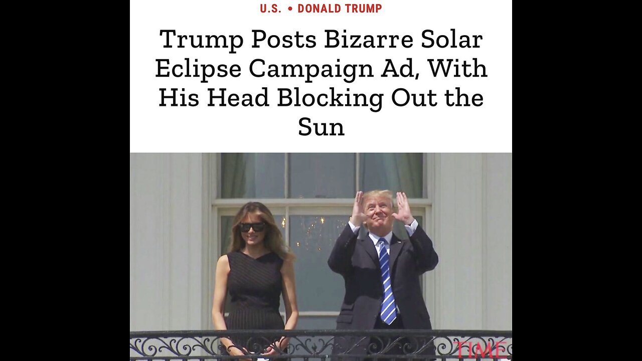 TRUMP❤️🇺🇸🥇APRIL 8 2024🤍🇺🇸🌞SOLAR ECLIPSE💙🇺🇸🏅🌒✨🌝✨⭐️