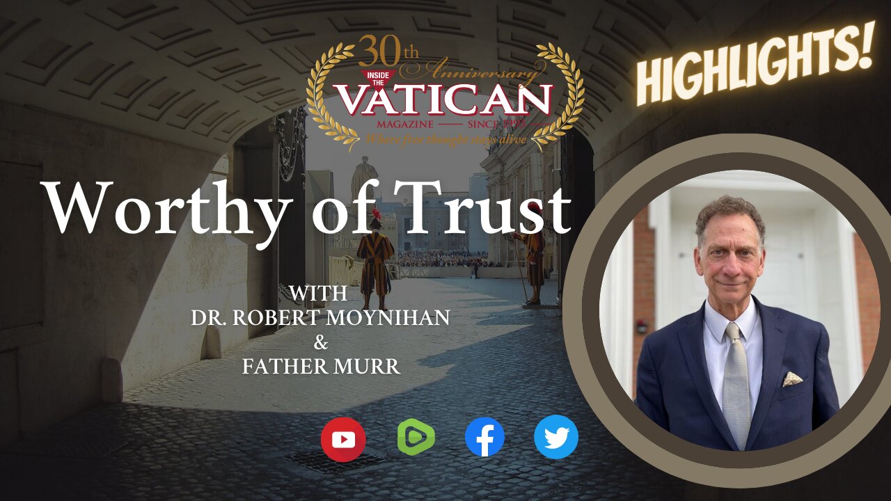 Worthy of Trust - Live Stream highlights with Father Murr