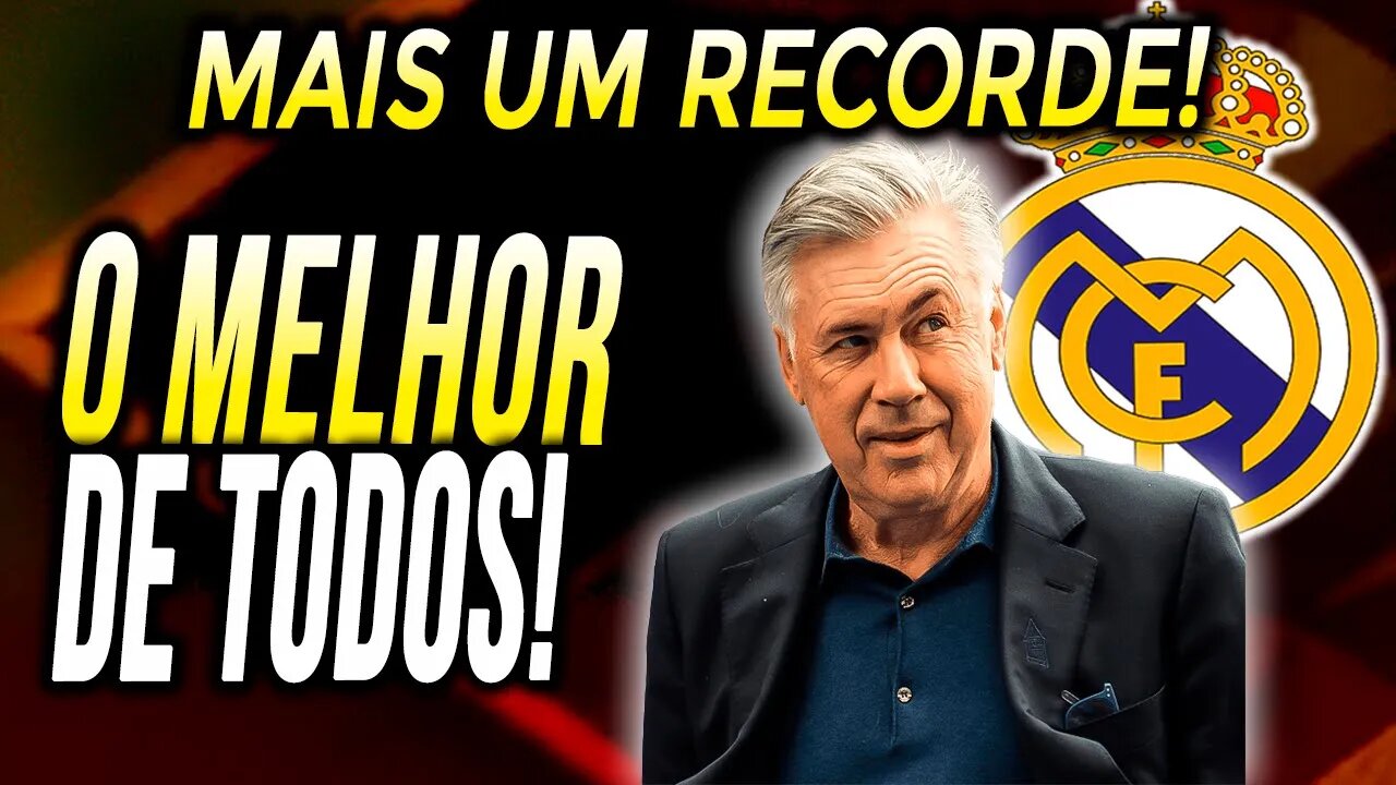 REAL MADRID MERECIDAMENTE CAMPEÃO ESPANHOL!! ANCELOTTI mostra porque É O MELHOR!! VEJA A SITUAÇÃO!!