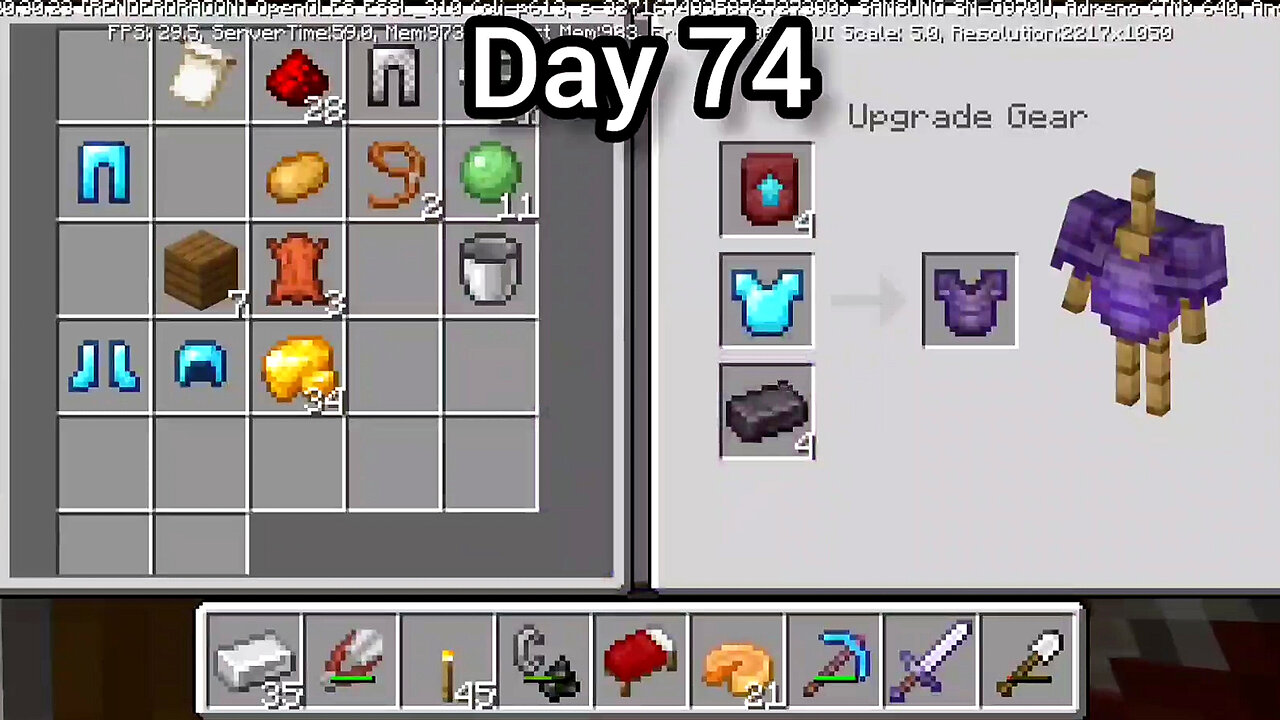 Week 11 of 100 days Minecraft POCKET EDITION!!!