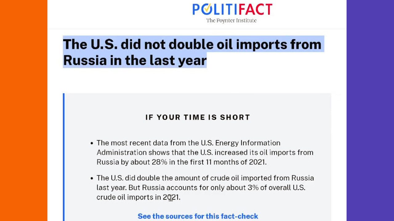 Politifact's Lies Are Getting Bad