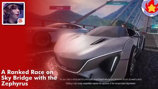 A Ranked Race on Sky Bridge with the Zephyrus | Ace Racer