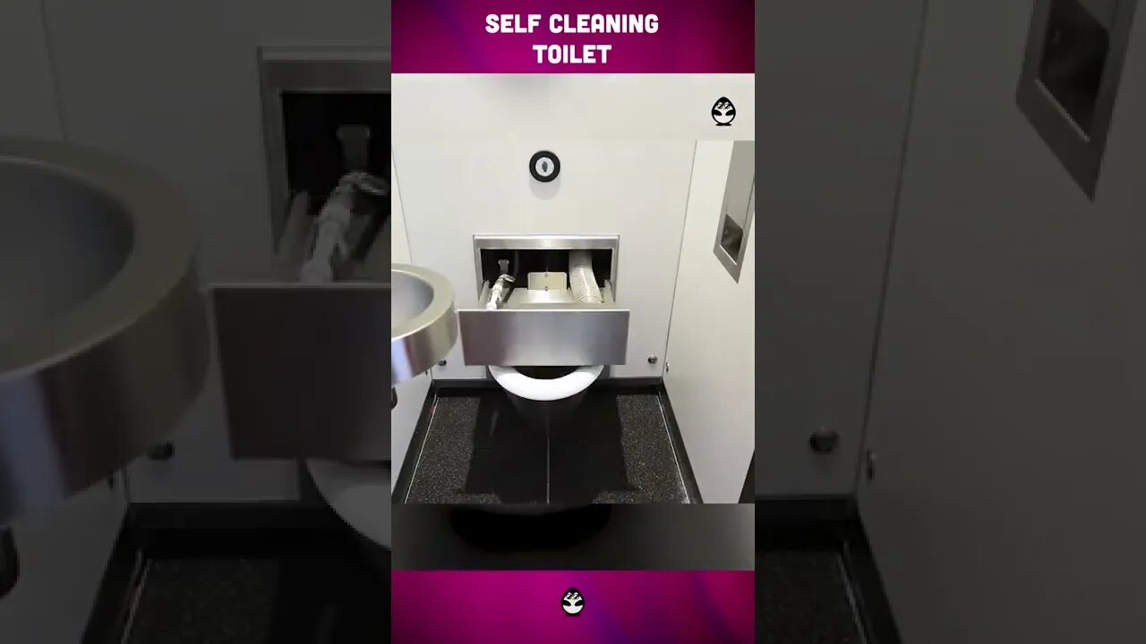 Hit ππ & SUBSCRIBE for more π¦Ύπ¦Ώπ§ π€π±π₯οΈπ§« 𧬠SELF CLEANING #selfcleaning #toilet #technology #interesting