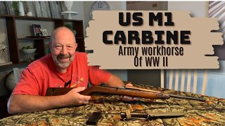 Talking about and shooting my US M1 Carbine