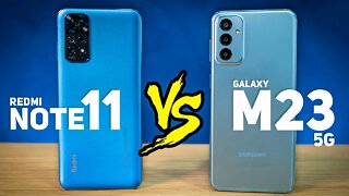 REDMI NOTE 11 VS GALAXY M23 5G | QUAL O MELHOR CUSTO BENEFÍCIO?