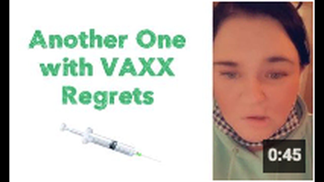 Another One with VAXX Regrets