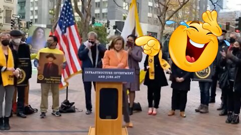 Nancy Pelosi Heckled By Let’s Go Brandon Chant During Speech In San Francisco