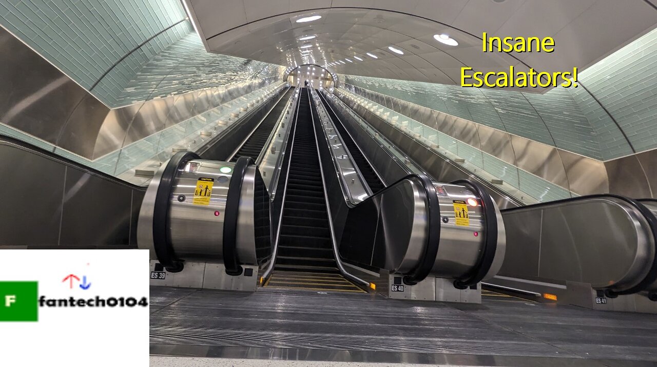 Insane Schindler Escalators @ Grand Central Terminal - New York City