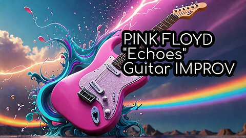 5 Minute Electric Guitar Improv Challenge Inspired by Echoes