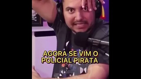 TOME CUIDADO QUANDO BATER DE FRENTE COM O POLICIAL PIRATA ( MEME ) ( VIRAL ) #shorts #pm #policia