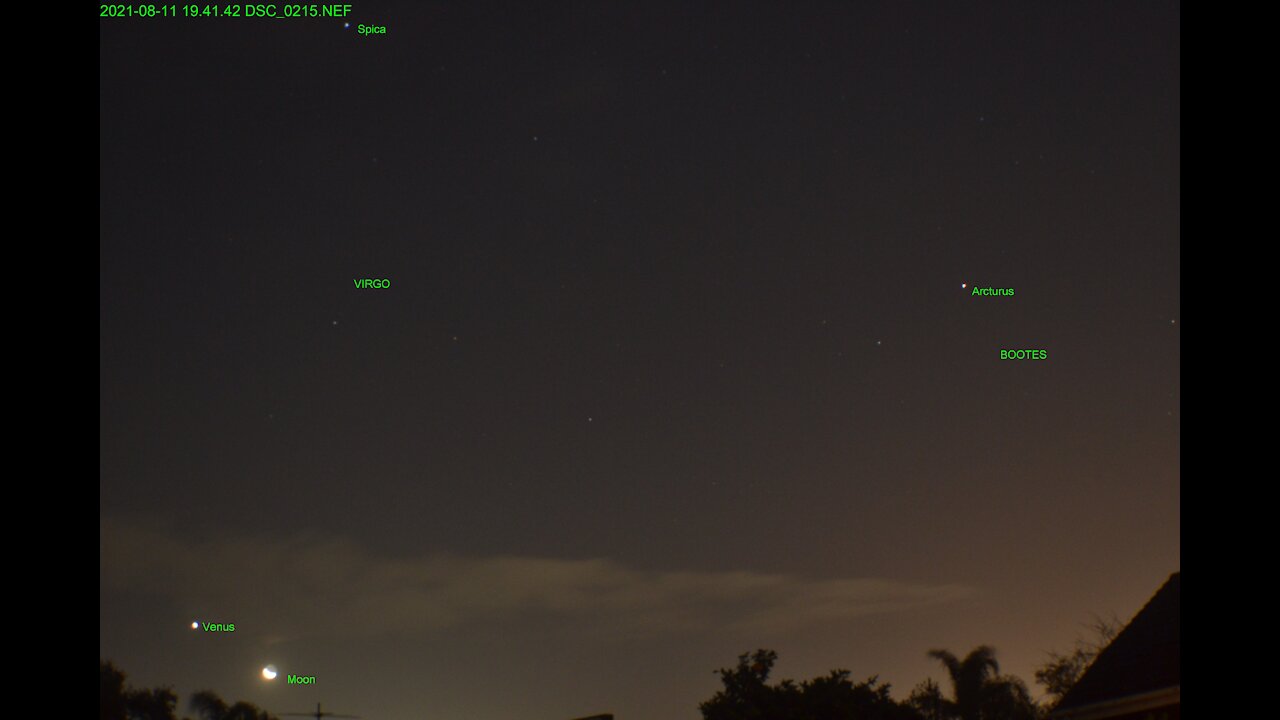 2021-08-11 Bright star setting with Crescent Moon - repost