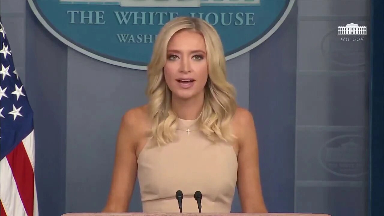 White House Press Secretary Kayleigh McEnany's message to Leakers