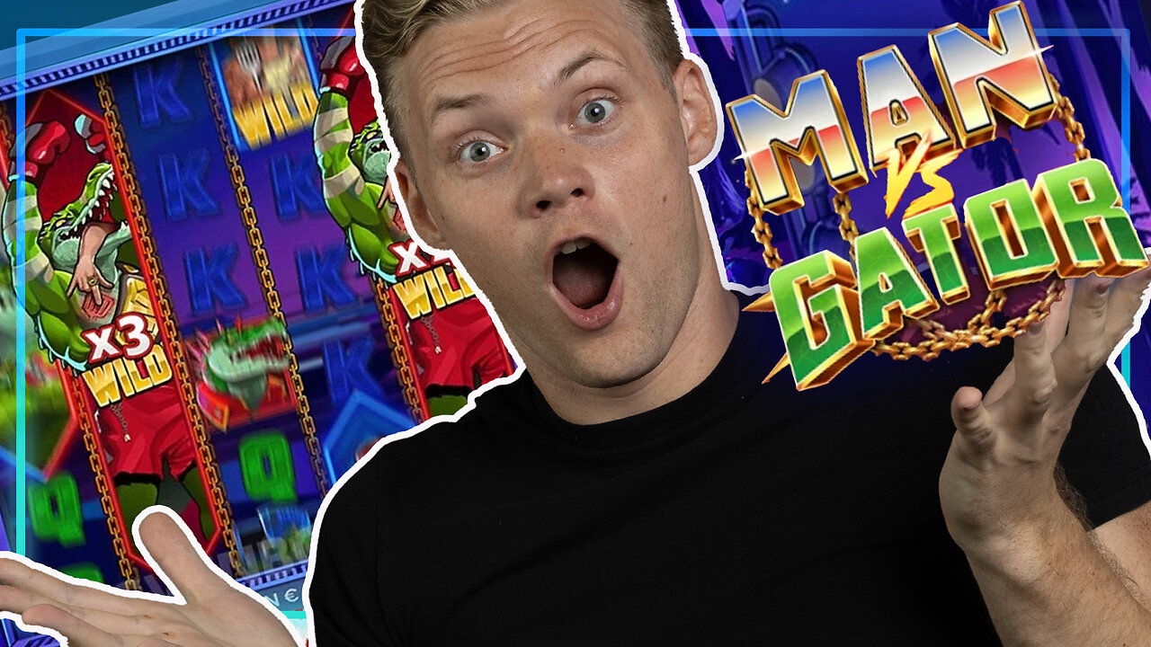 Man Vs Gator - Online Slot by ELK Studios | Max potential 10,000x your bet!