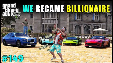 MICHAEL BECOME BILLIONAIRE OF LOS SANTOS GTA 5 GAMEPLAY