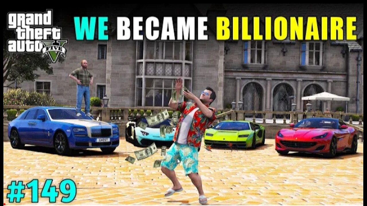MICHAEL BECOME BILLIONAIRE OF LOS SANTOS GTA 5 GAMEPLAY
