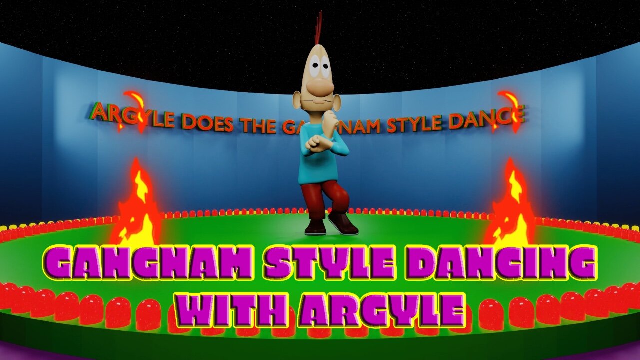 Argyle Dances Gangnam Style