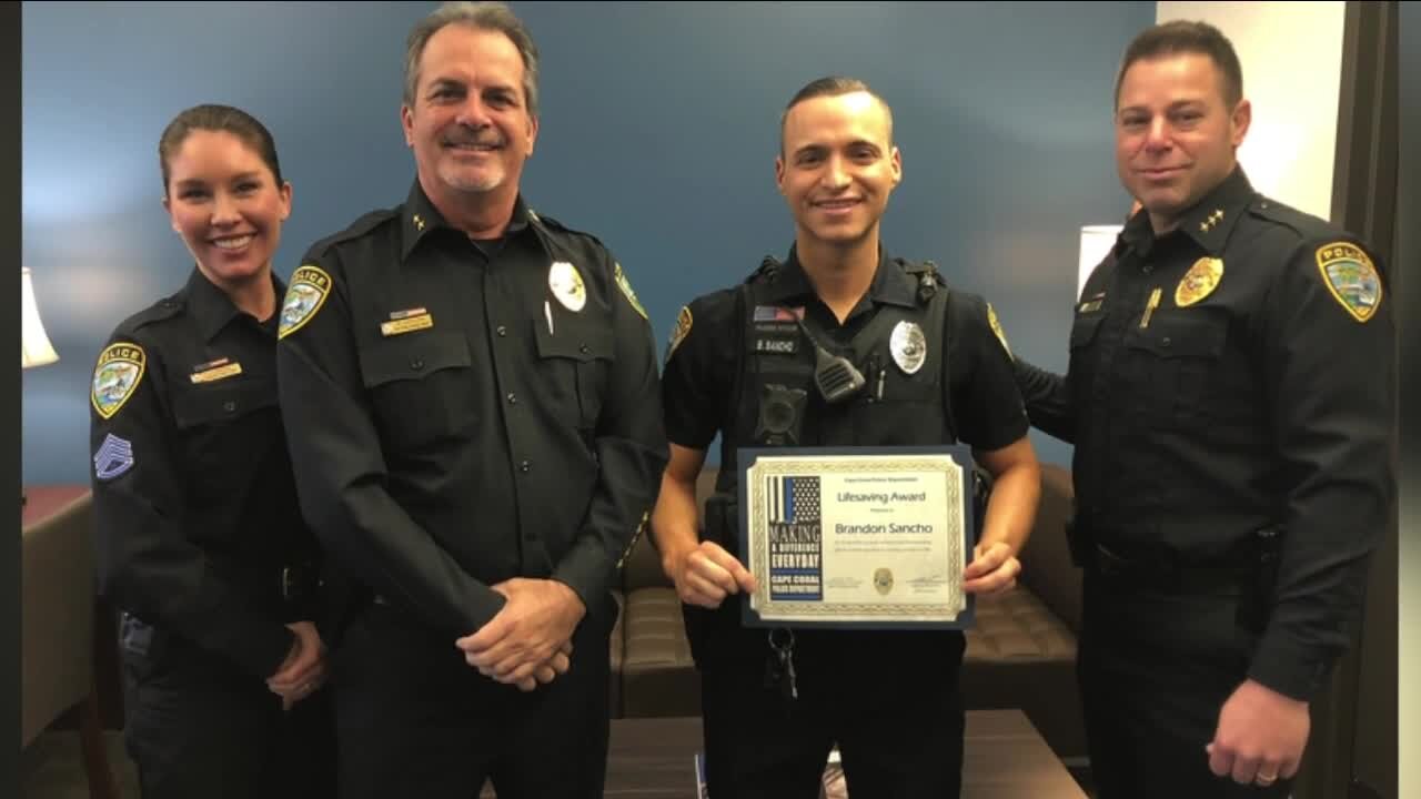 CCPD life-saving award