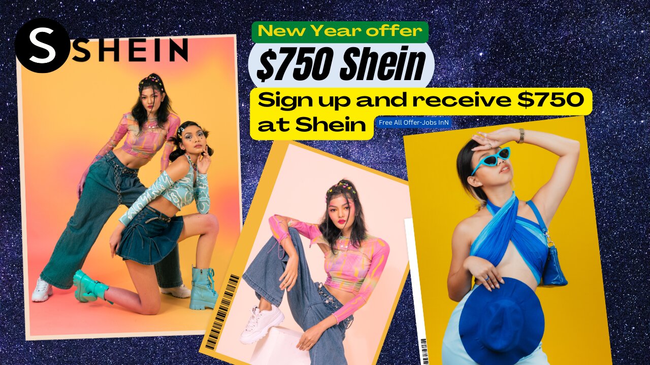 SHEIN $750 USA, Only the first 50 SUBSCRIBER get it!