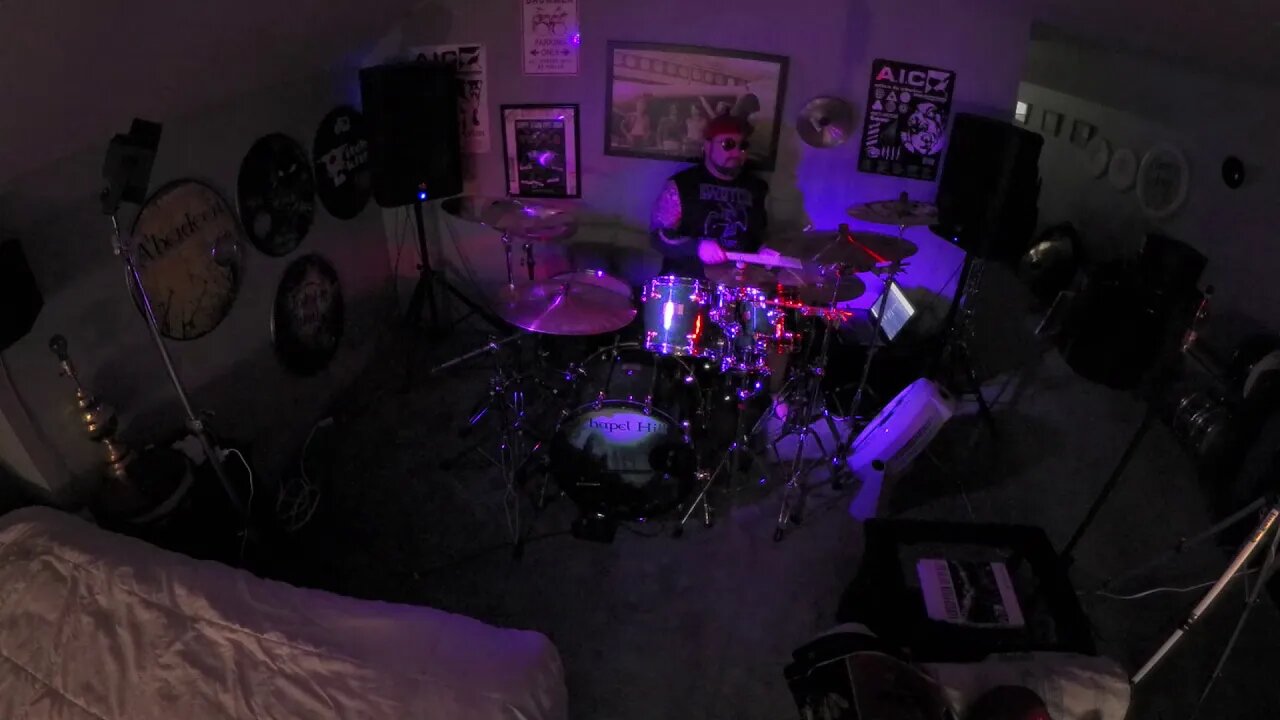 Black Magic Woman, Santana Drum Cover By Dan Sharp