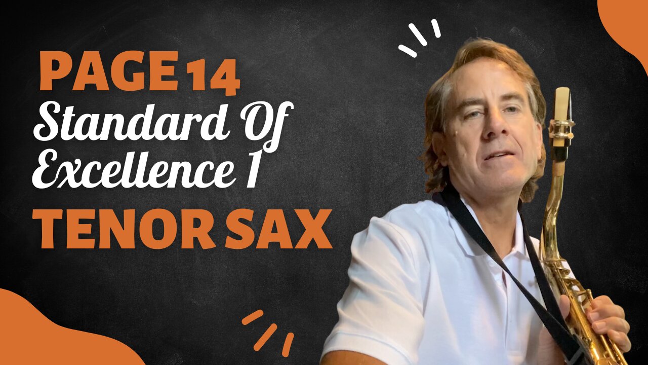 Page 14 Standard Of Excellence for Tenor Sax Book 1 | Practice Sax With Me