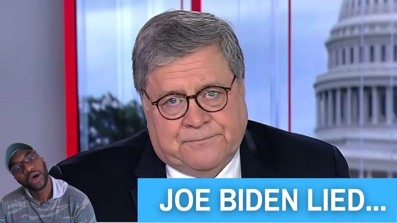 🚨BILL BARR: "“Joe Biden knew the laptop was real... He LIED to the American people"