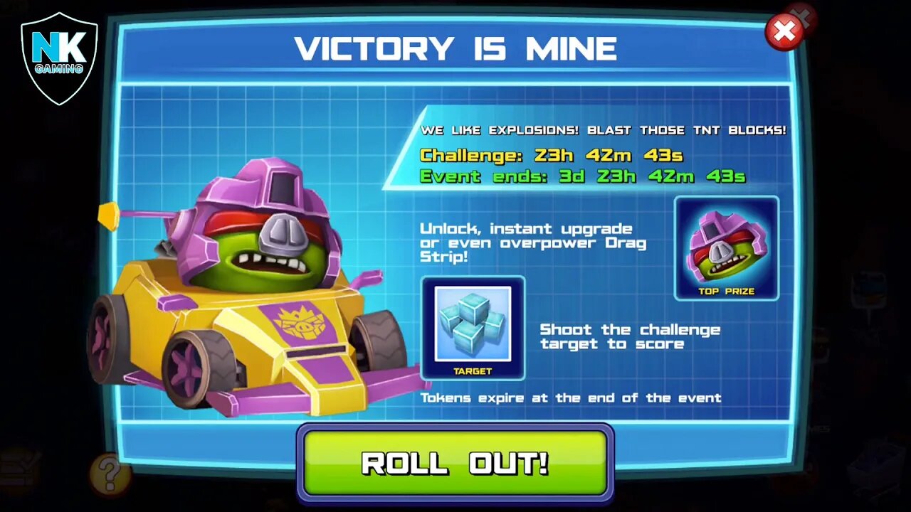 Angry Birds Transformers 2.0 - Victory Is Mine - Day 3 - Featuring Drag Strip vs. Boss Pig