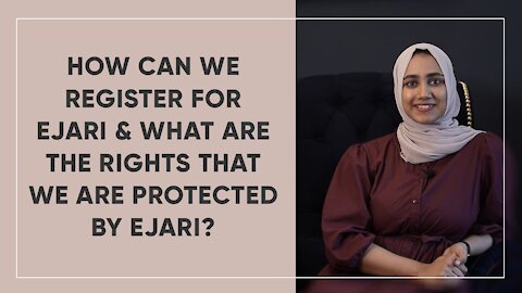 How can we register for Ejari and what are the rights that we are protected by Ejari?