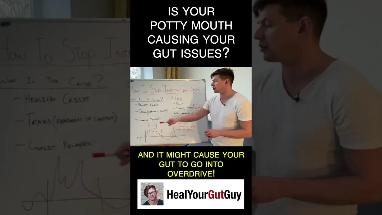 Is Your Potty Mouth Causing Your Crohn's Disease? #shorts