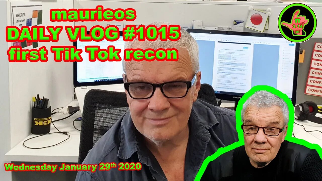 maurieos DAILY VLOG #1015 first Tik Tok recon