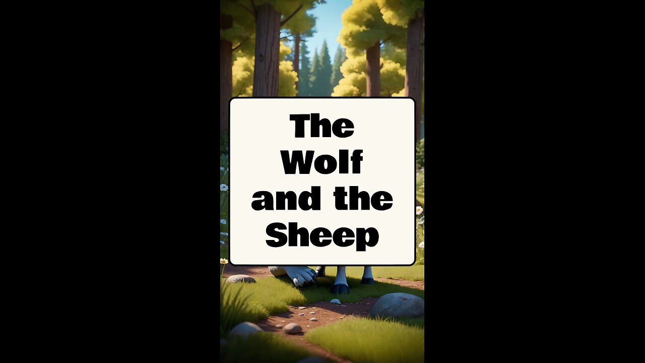 The Wolf 🐺 and the Sheep 🐑