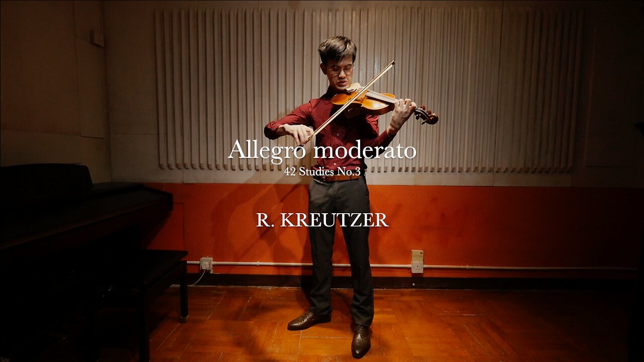 Kreutzer #3 Allegro moderato