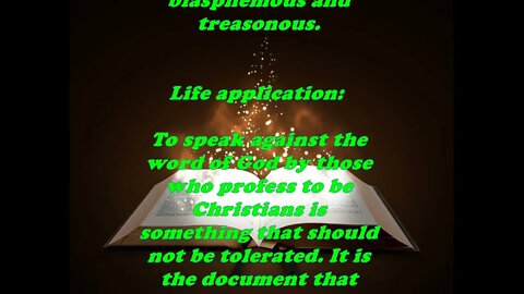 Daily Bible Verse Commentary - Acts 6:13