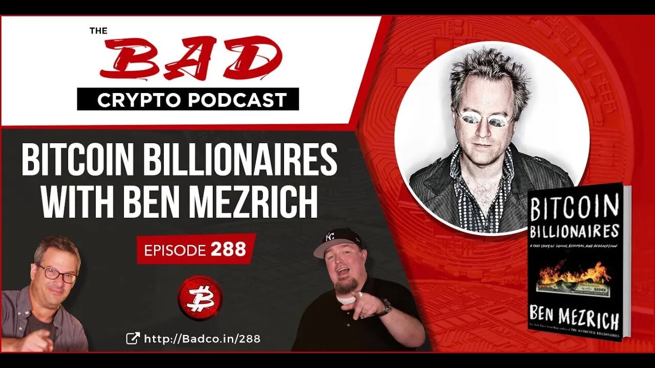 Bitcoin Billionaires with Ben Mezrich