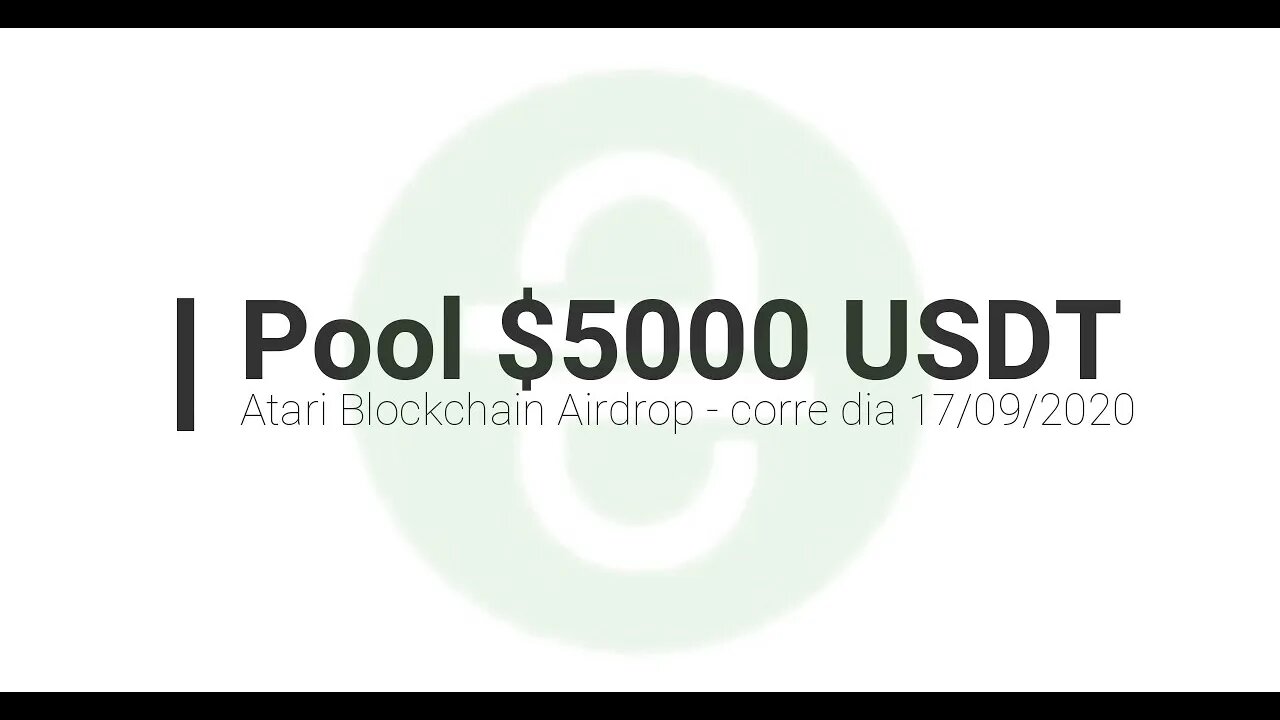 Finalizado - Airdrop competição - Atari - $5000 USDT - 27/09/2020