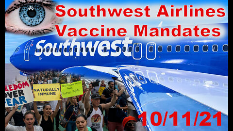Southwest Airlines canceled flights, pilots mandatory vaccination.
