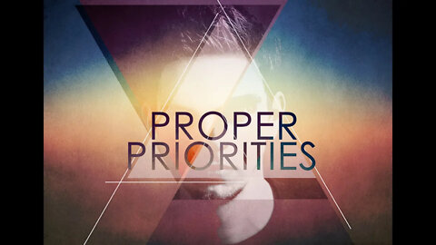 Proper Priorities - Vladimir Savchuk