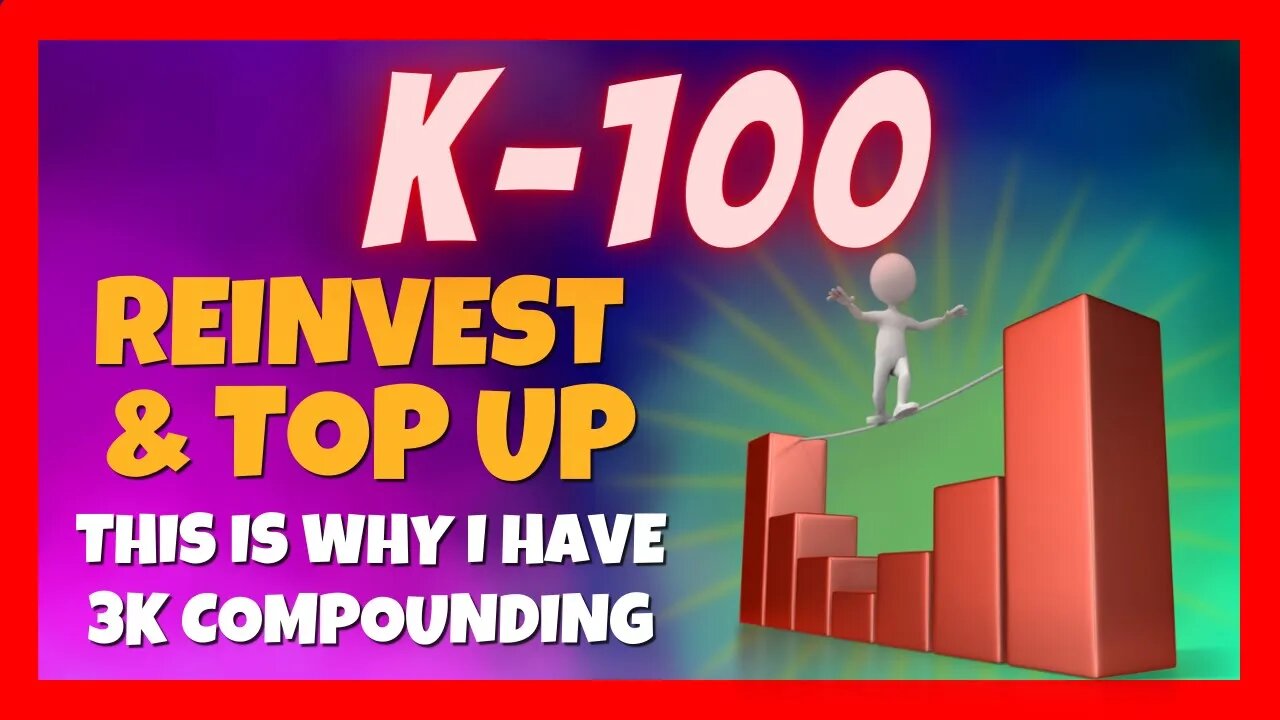 Reinvesting Non-Stop ✅ Topping Up to 3K 💰 Is This A Game Changer Opportunity❓K100 Review 🏆