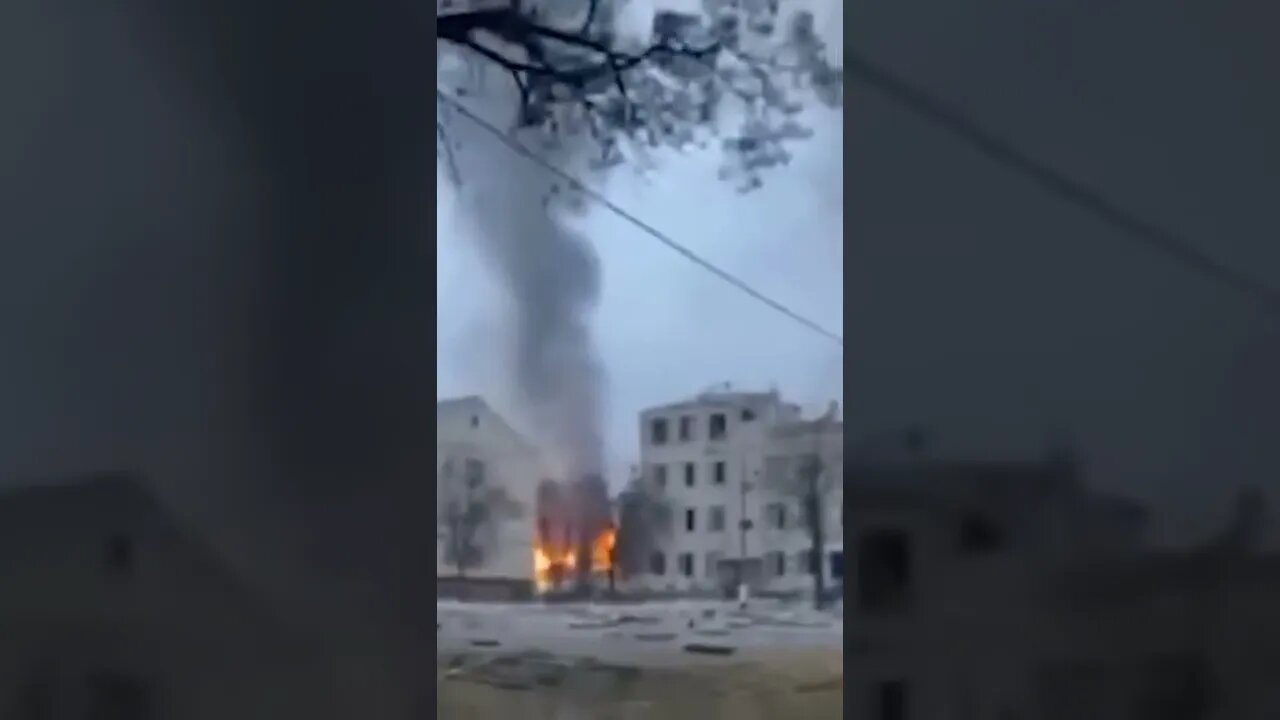 ❗️ Под Киевом "Калибр" прилетел на территорию воинской части Нацгвардии