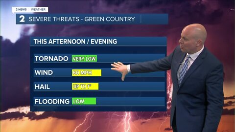 Storms Possible To Start The Week